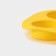 Baking uniform "citrus", silicone, 19 × 11 × 1.5 cm, 6 cells (d = 4 cm), yellow color