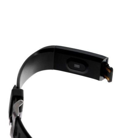 Fitness bracelet Luazon LF-07, 0.96 ", color display, pulsometer, alerts, Shagomer, black-5