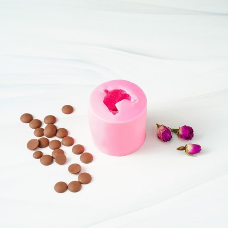 Mold "Mishutka", silicone, 5.8 × 5.8 × 5.5 cm, pink color-4