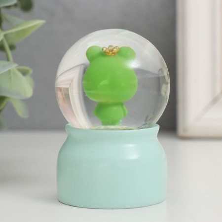Souvenir Polystone Water Ball Light "Happy Beast" MIX 4x4x6.7 cm-5