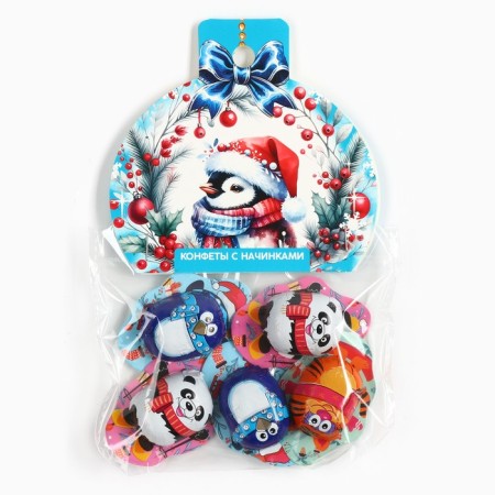 New Year! Candy set "Penguin", 5 pcs-1