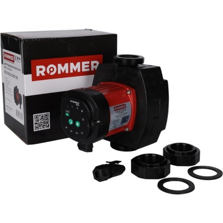 Circulation pump Rommer Erti 32/60-180, 45 W, pressure 6 m, 3.6 l/min, nuts, heat insulator-4