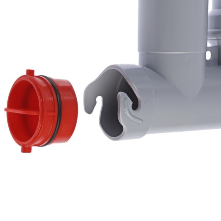 Siphon for the Any Plast shell F5320, 1 1/4 "x 40 mm, without release, displaced, discharge-7