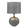 Table lamp "Balle" 1HE14 gray 15x15x26 cm Risalux
