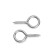 Shurup-ring Stroybat, white zinc, 2.5x25 mm, 6 pcs