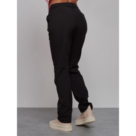Female sports trousers, size 44, black color-10