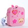 Bag's bag with a zipper "chosen", pink color
