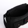 Youth bag with zipper, black color
