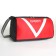 Sports bag, lightning department, side grid, long belt, red color