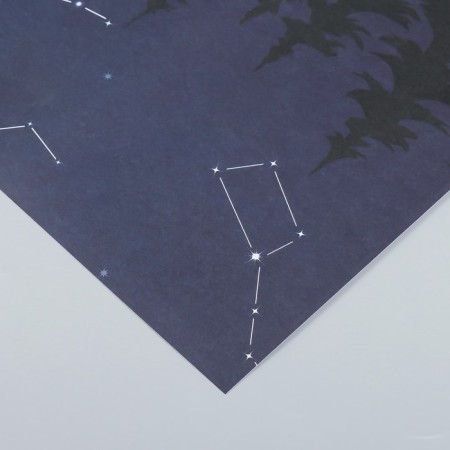 Scrapbooking paper "Trust the Stars" density 180 g 30.5x32 cm-2