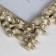 Photo frame Polystone 10x15 cm "Corals and shells" Light gold 23.5x19 cm