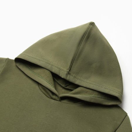 Kit for children (sweatshirt, trousers) I am beginning, khaki color, height 122 cm-1