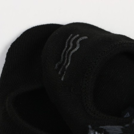 Invisible socks female, black color, size 36-40-3