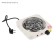 Electric tile Luazon LHP-001, 1 burner, 1000 watts, heater spiral, white