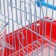 Poultry cell is equipped BD-1/2Q, 30 x 23 x 39 cm, red (packing 12 pcs)