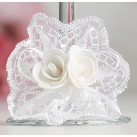 The set on the table of the newlyweds "Harmony", white-6