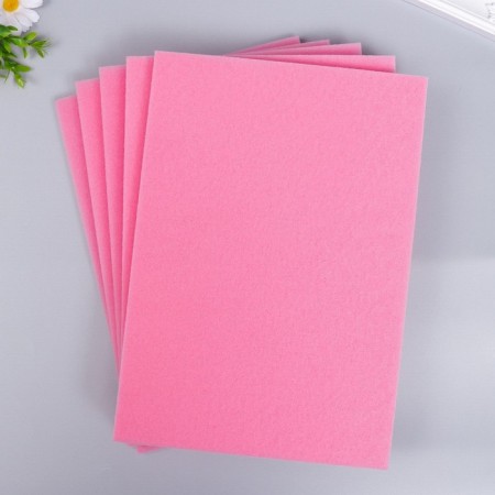Foamine for creativity "pink" thickness 1 cm 21x30 cm