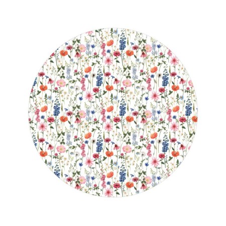 Pareo and beach rug "Summer mood", d = 150 cm-1