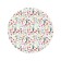Pareo and beach rug "Summer mood", d = 150 cm