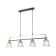 Suspended Ambrella Light, Modern, TR303244, 4HE27, black color, chrome