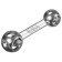 Dream Bike Kostochka key, 10 sizes, 6-15 mm, zinc alloy