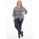 Women's blouse Wisell M4-3745/3, size 54