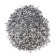 Decorative sparkles Luxart Luxglitter (dry), size 0.4 mm, 20 ml, large silver