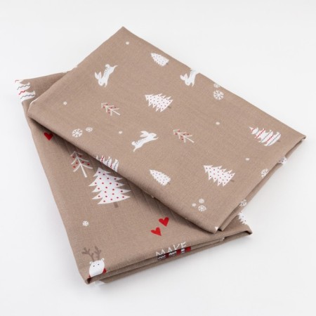 Set of Muslim diapers "Baby I" Let it Snow 75*120 cm - 2 pcs, cotton 100%-1