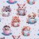 Package Crafts "Cute animals", 70 x 100 cm