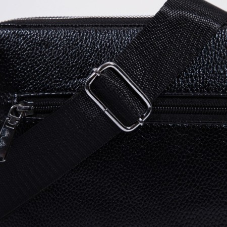 Male bag, black color-4