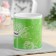 Evgeny sublimation mug flowers, 320 ml, with application