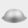 Cauldron for pilaf, 12 l, aluminum lid, cast pens, silver color