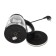 Electric kettle Luazon LSK-1802, glass, 1.8 l, 1500 watts, backlight, black and blue