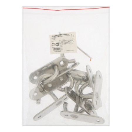 Tundra bracket for mounting cables 4 cm, stainless steel. steel-4