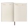 Diary of a low -up A5, 80 sheets, a line, the cover of the leatherette lights, brown