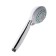 Showing watering can Zein Z0304, 3 modes, D = 73 mm, plastic, chromium color