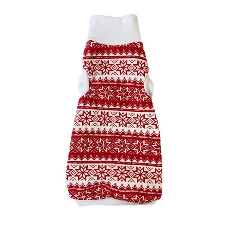 OSSO Turtleneck "Scandy Pattern" for cats, size XL (DS 38, Osh 22-36, OG 38-44)