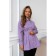 Female shirt, size 44, lilac color 5614