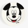 Plate plate children's "Mickey", 20 cm, ceramics, Mickey Mouse