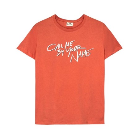 Female T -shirt, size 50, coral color-3