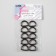 Half -ring for bags, d = 15 mm, thickness - 3 mm, 10 pcs, nickel color