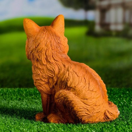 Garden figure "Little Fox Small" 13x15x18cm-2