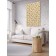 Decorative panel with photo printing "Christmas postcard", vertical, size 100x150 cm