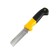 A universal folding tundra knife, 2k handle, a straight blade, stainless steel