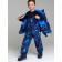 Winter kit for the boy PlayTode: jacket and semi -combineson, height 122 cm