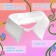 Carnival set "Sweet bunny" hairpins 2 pcs., Collar