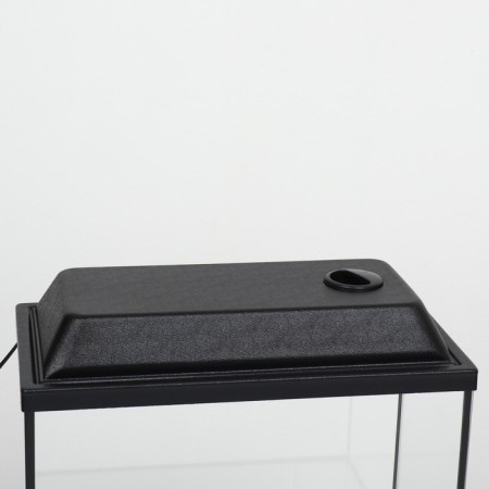 Aquarium rectangular "atall" with a lid, 24 liters, 40 x 21 x 29/34 cm, black-3
