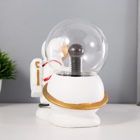 Plasmic ball "Space" White 15x10x18 cm Risalux-4