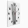 Wall clock, interior "strip", silent, 35 x 35 cm