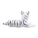 Figure Konik "White Tigeron (lying)"